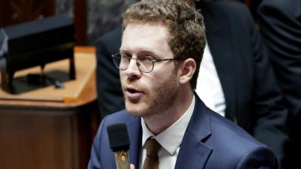 Le ministre des Comptes publics David Amiel à Paris le 2 juin 2026
