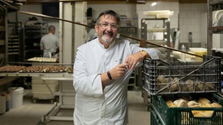 Le chef pâtissier Benoît Castel le 29 juillet 2026 à Paris