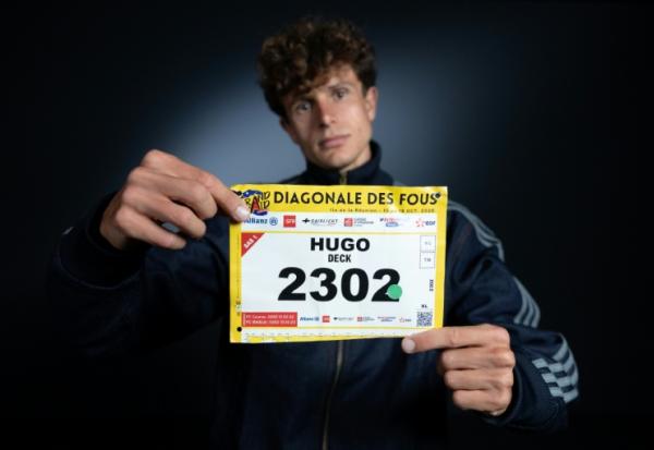 Hugo Deck, vainqueur de la Diagonale des Fous 2026, photographié à Paris le 23 octobre 2026
