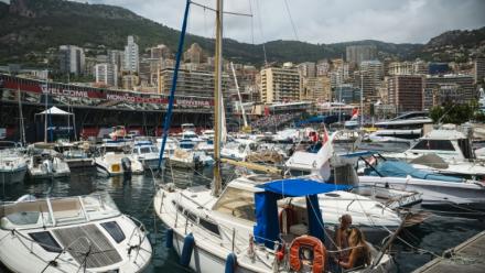 Le port de Monaco, face au circuit de Monaco, le 4 juin 2026, avant le Grand Prix de Formule 1 de Monaco.