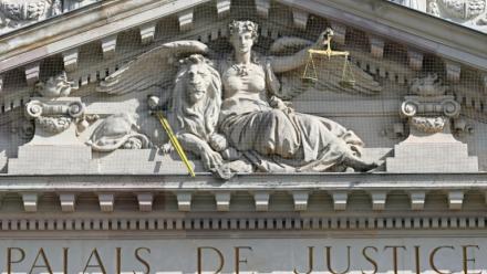 Le palais de justice de Strasbourg, le 1er juin 2026 dns le Bas-Rhin