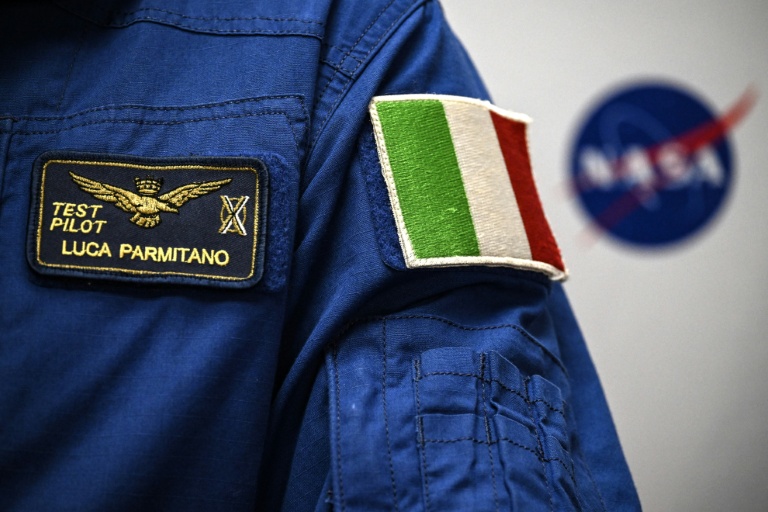 L'astronaute italien Luca Parmitano de l'ESA à Houston au Texas le 9 juin 2026