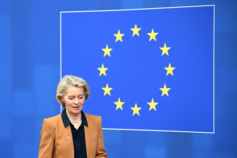 La présidente de la Commission européenne, Ursula von der Leyen, le 10 juin 2026 à Bruxelles