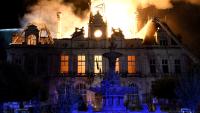 La mairie de Limoges en proie aux flammes le 17 octobre 2026