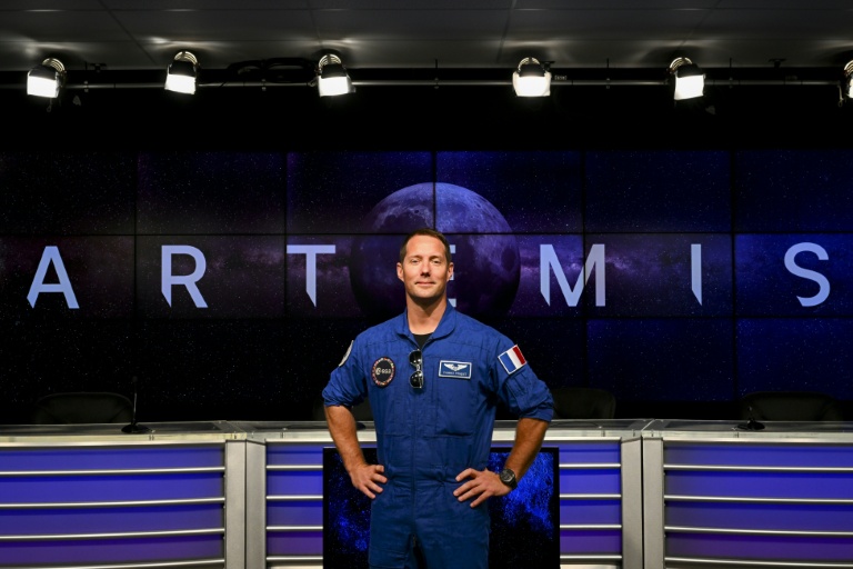 L'astronaute de l'Agence spatiale européenne (Esa) Thomas Pesquet au Centre spatial Kennedy à Cap Canaveral, en Floride, le 2 septembre 2022