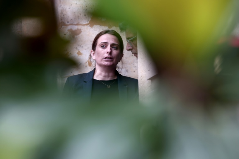 La patronne des Ecologistes Marine Tondelier à Matignon, à Paris, le 11 juin 2026