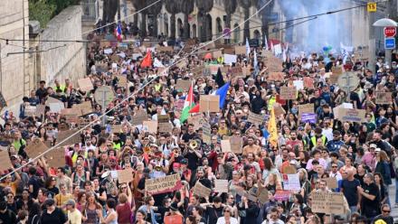 Manifestation contre la vie chère à Montpellier, le 17 octobre 2026