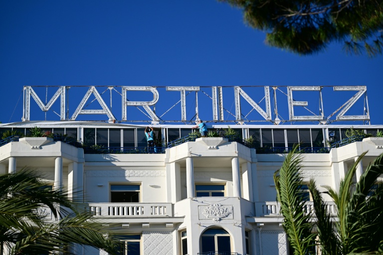 L'hôtel Martinez à Cannes, le 11 mai 2026