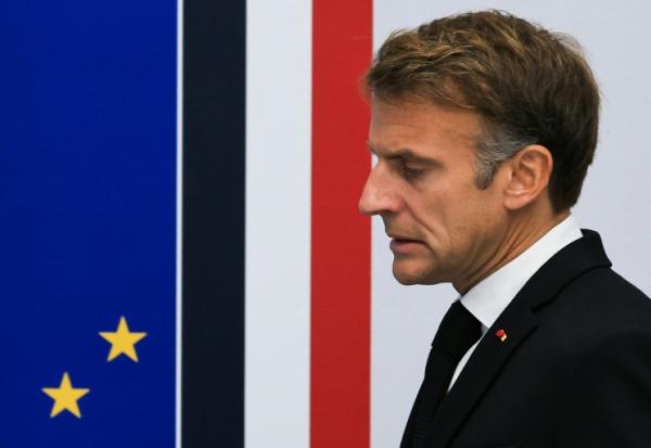 Emmanuel Macron à l'Elysée, Paris, le 18 octobre 2026