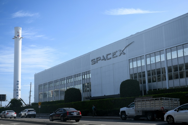 Un site de SpaceX, à Hawthorne, en Californie, le 9 juin 2026