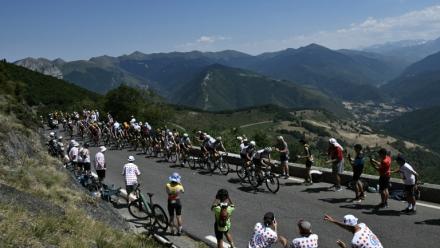 6e étape du Tour de France, dans les Pyrénées, le 9 juillet 2026