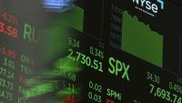 Un écran à la Bourse de New York, le 19 octobre 2026