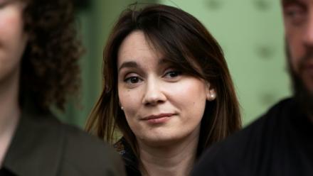 Xenia Fedorova, le 12 avril 2025, à Paris