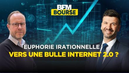 Bourse : Ce signal d'euphorie irrationnelle qui rappelle la bulle de 1999.