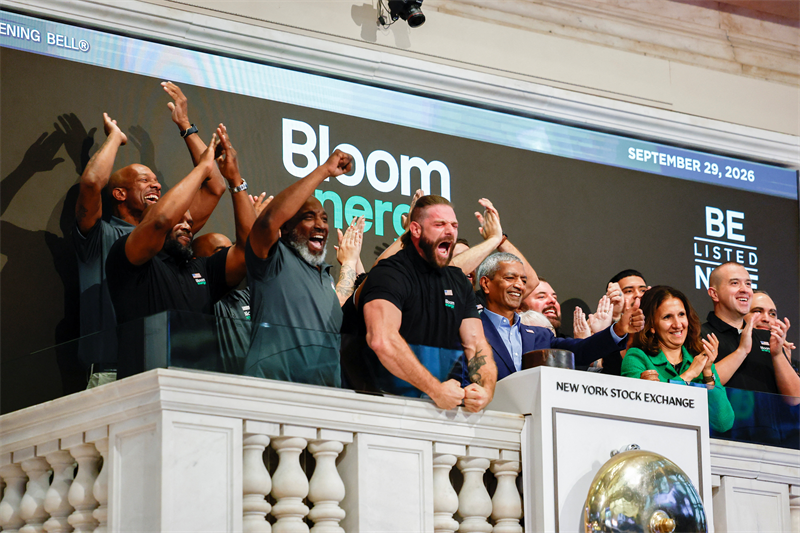 Bloom Energy retombe à Wall Street, malgré sa croissance explosive