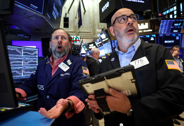Wall Street s'envole, saluant l'accord préliminaire entre Washington et Téhéran