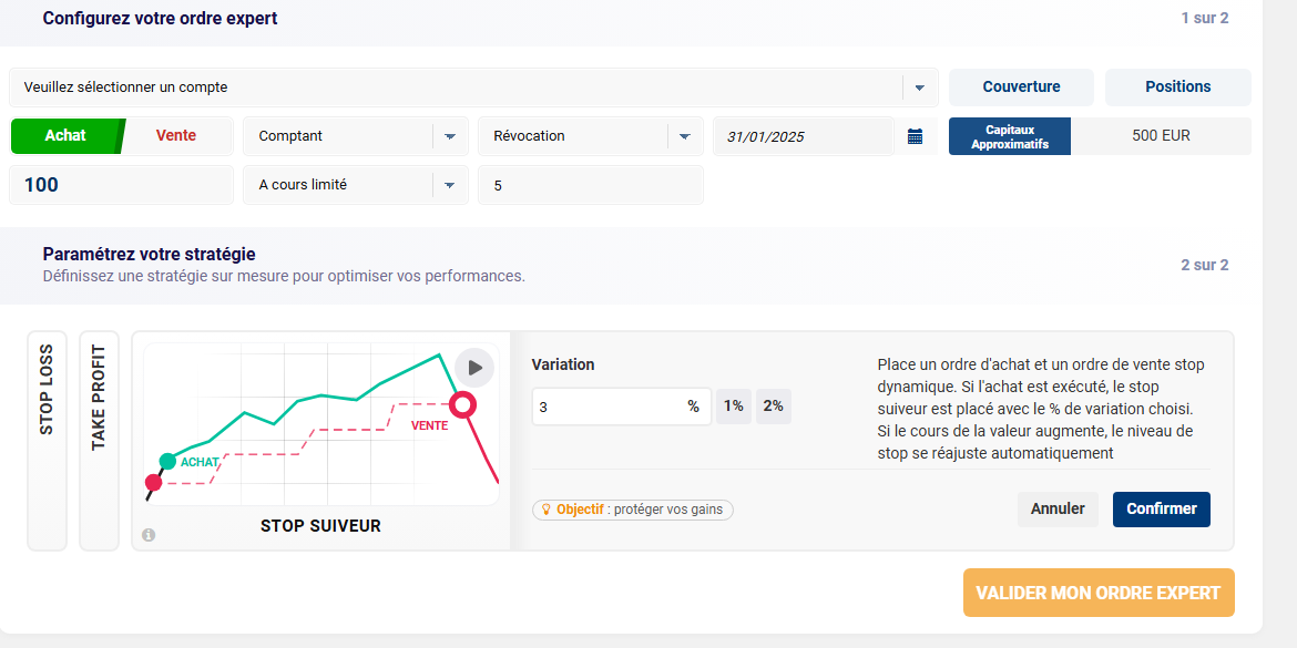 Exemple Stop Loss