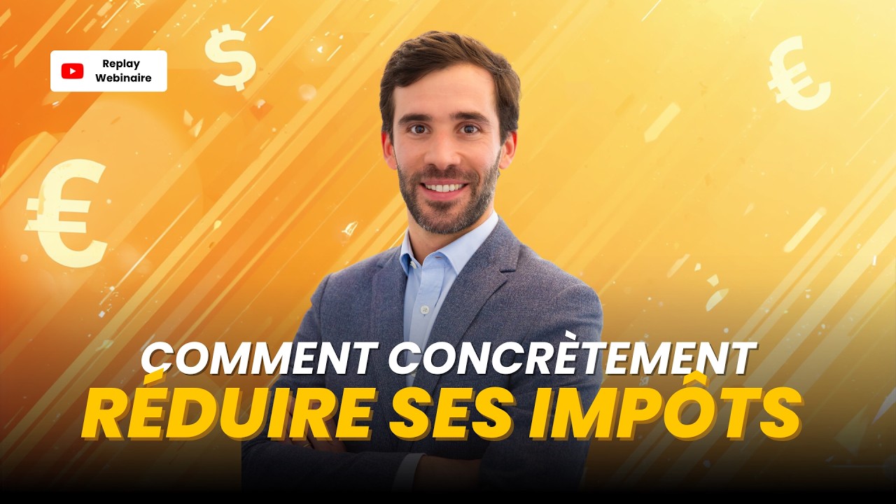 Réduire ses Impôts : Comment faire concrètement ? Replay Webinaire